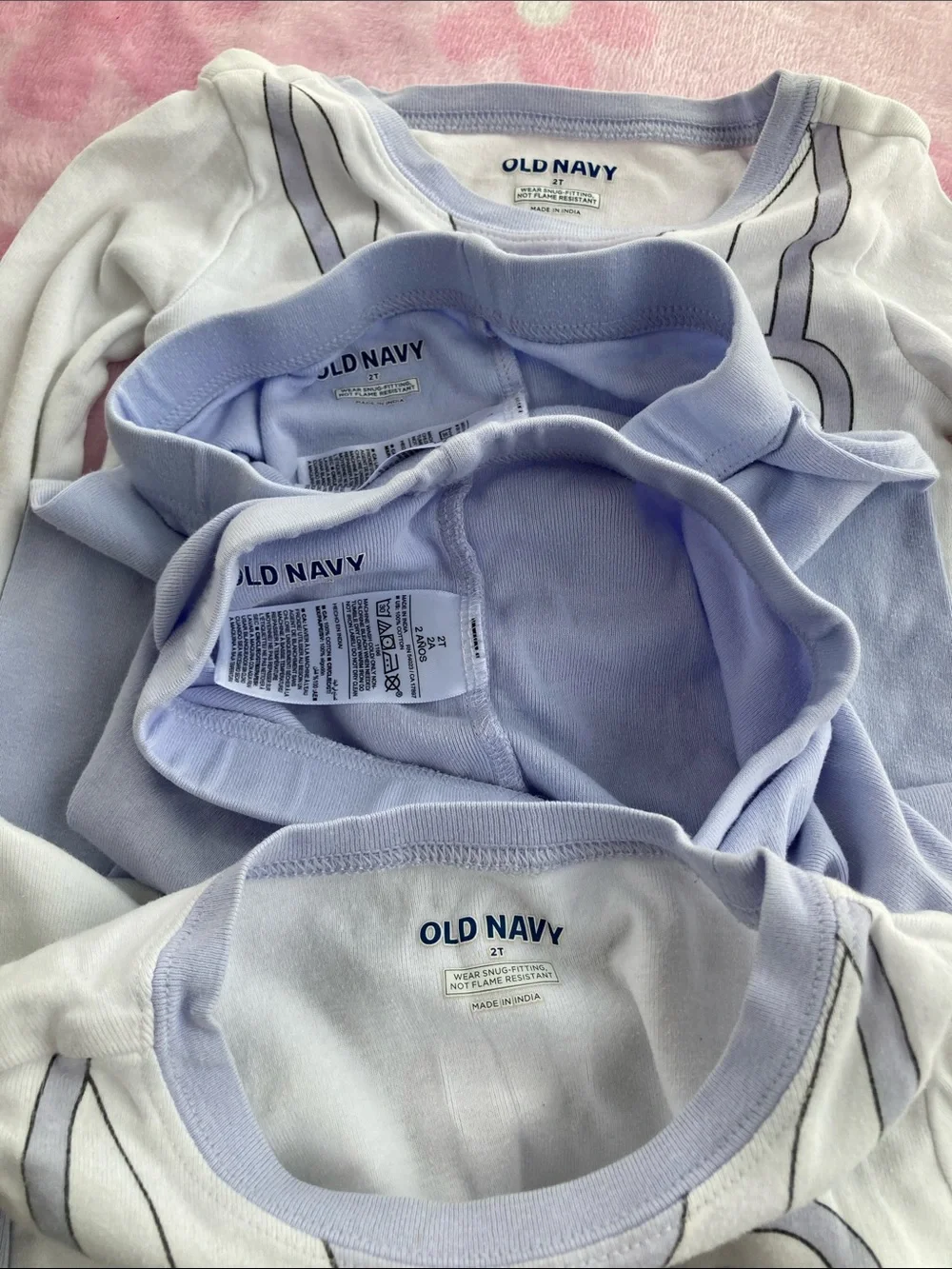 100% Cotton Light Blue Bunny Veterinarian Pajama Set